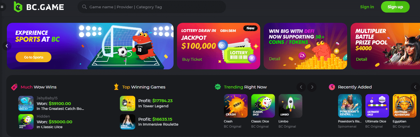 BC.Game Casino Review: Account Types, Games, Deposits and Withdrawals