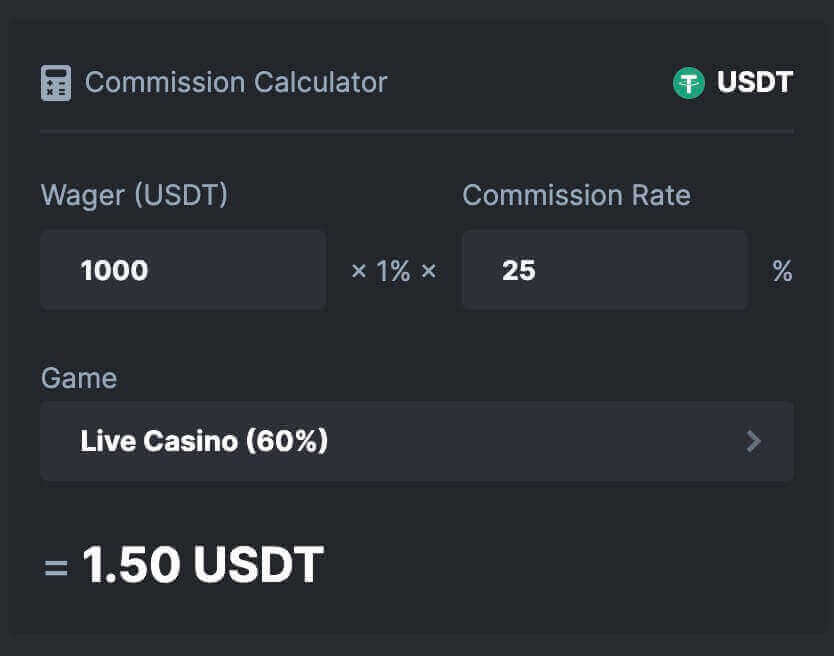 BC.Game Refer Friends Bonus - Up to 25% Commission